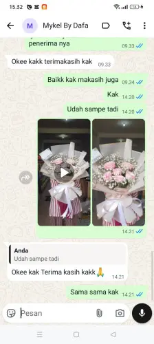 Testimonial Buket Bunga banyumekar