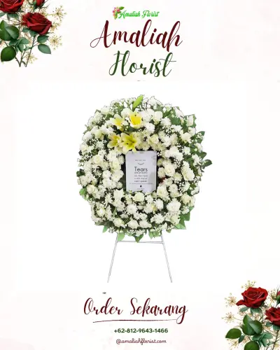 Krans Bunga Duka Cita banyumekar